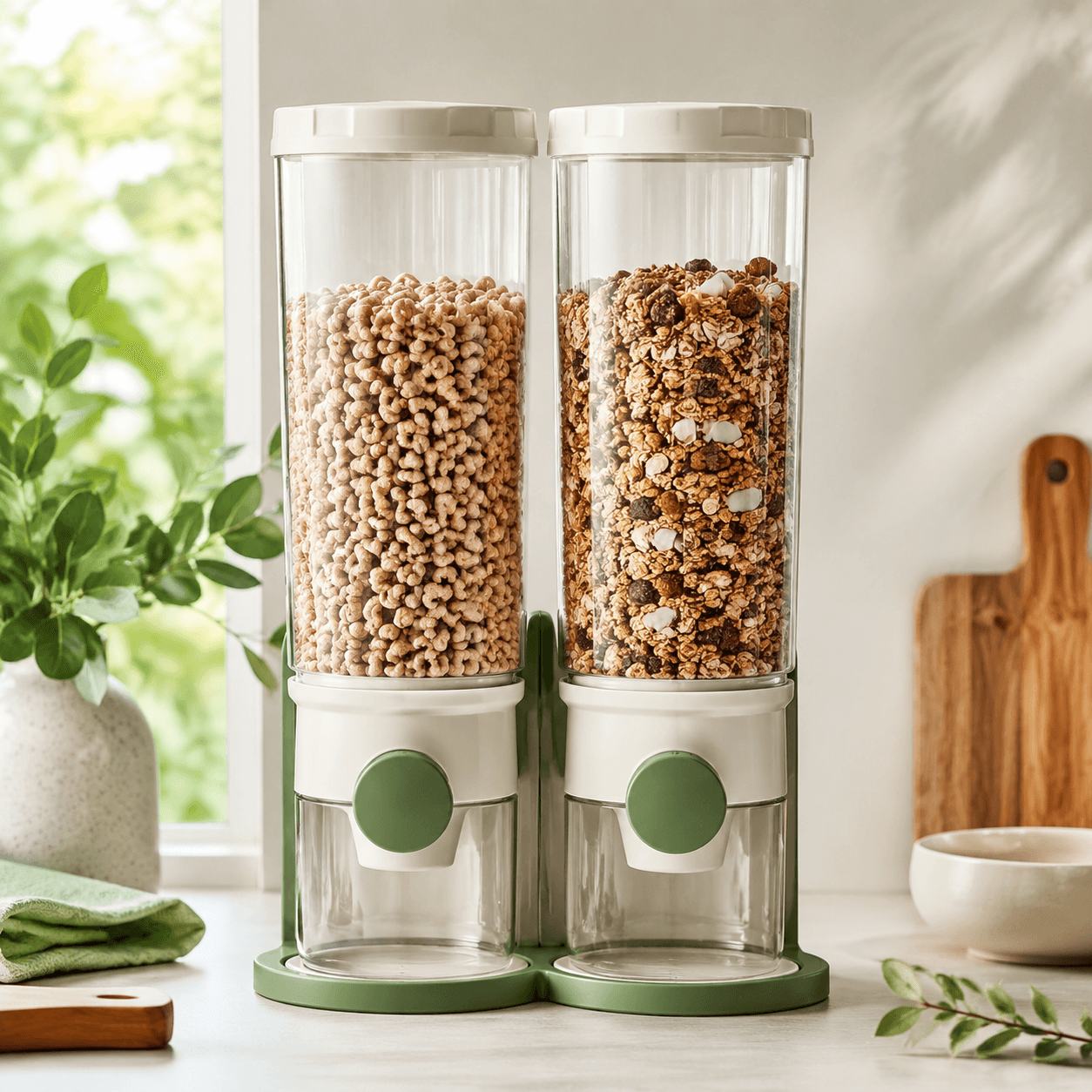 Cereal Dispenser Pair
