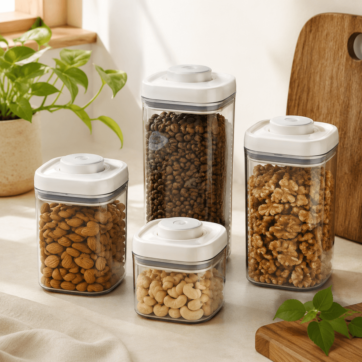 Vacuum Seal Food Canisters